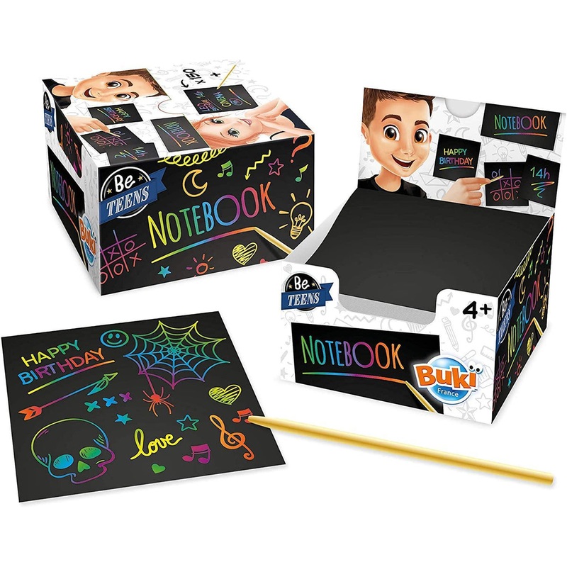 BUKI France Be Teens Scratch Notebook