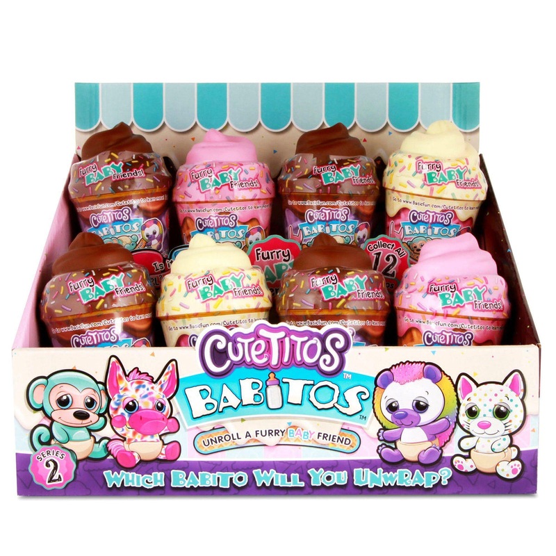 Cutetitos Babitos Furry Baby Friends  Collectible Surprise Assortment