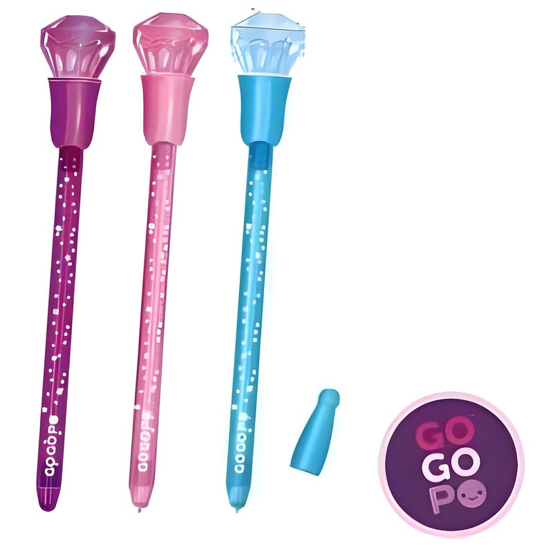 GOGOPO Light Up Crown Pen – Blue