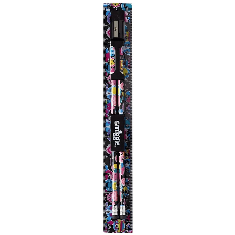 SMIGGLE Galaxy Ruler Combo Stationery Set – Assortment