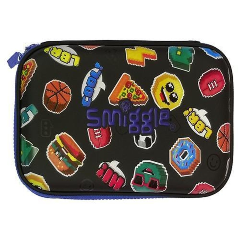 SMIGGLE Hits Pencil Case and Stationery Set – Black