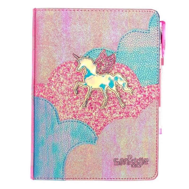 SMIGGLE Lunar A5 Notebook – Pink