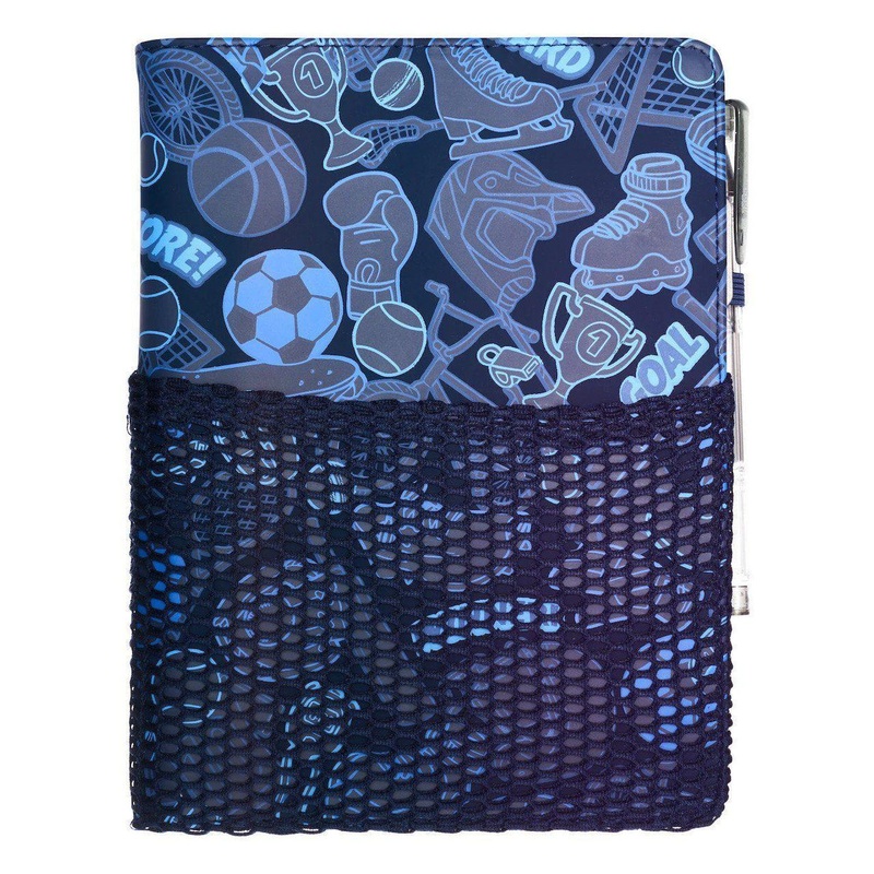 SMIGGLE Mesh A5 Notebook – Blue