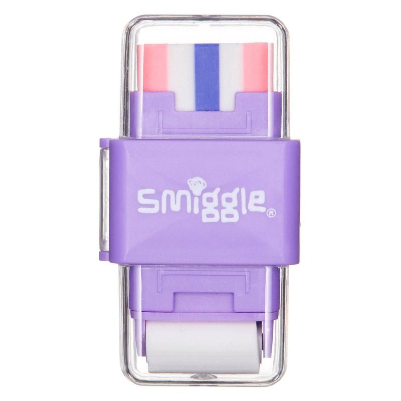 SMIGGLE Sharp Again Roll Eraser & Sharpener – Assorted
