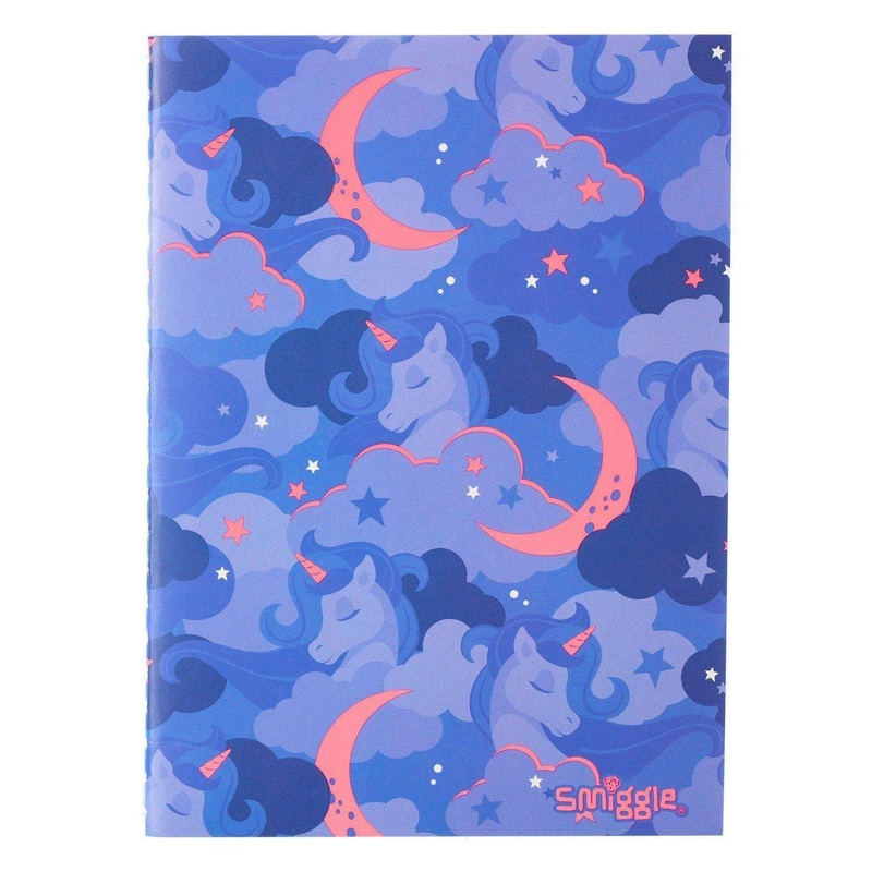SMIGGLE Small A6 Pocket Notebook – Blue/Pink