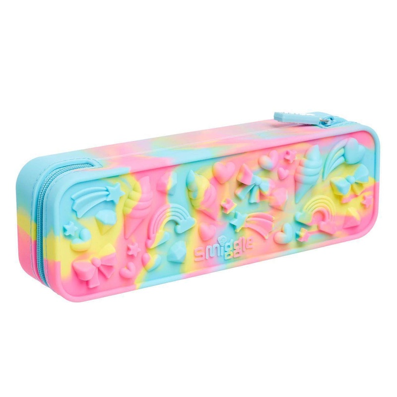 SMIGGLE Swirl Silicone Pencil Case – Blue