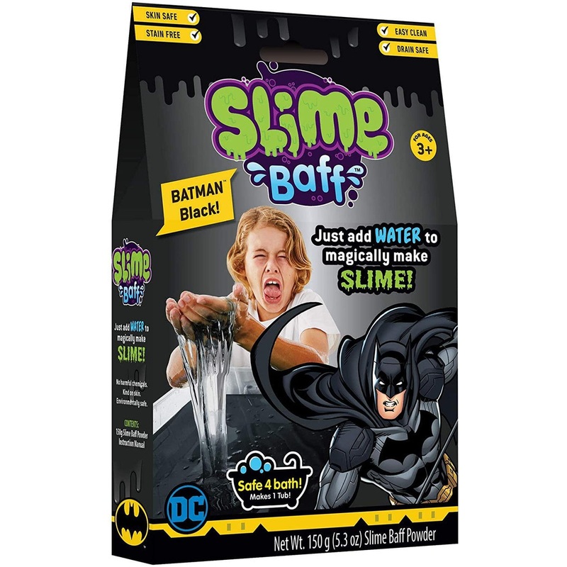 Transform Bathtime Into an Epic Adventure with Batman Black Bath Slime Baff