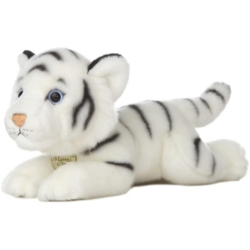 AURORA 10846 MiYoni White Tiger. 11-Inch Soft Toy