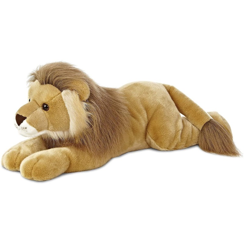 AURORA 31611 Super Flopsie-Leo Lion 27-inch Soft Toy