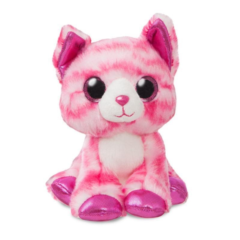 AURORA Crystal Pink Cat Plush 17cm