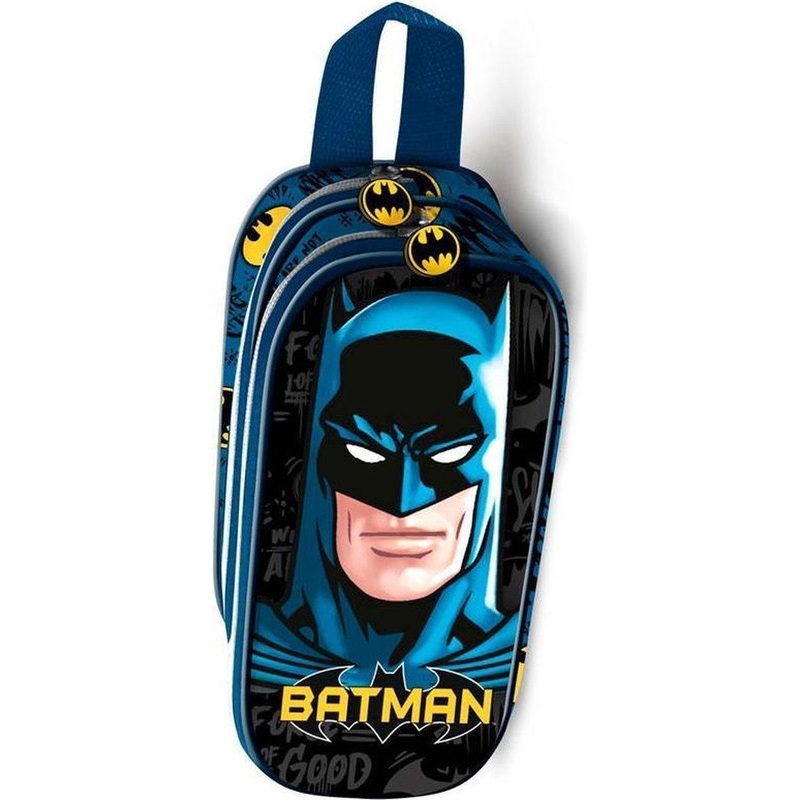 DC Comics Batman Knight 3D Double Pencil Case