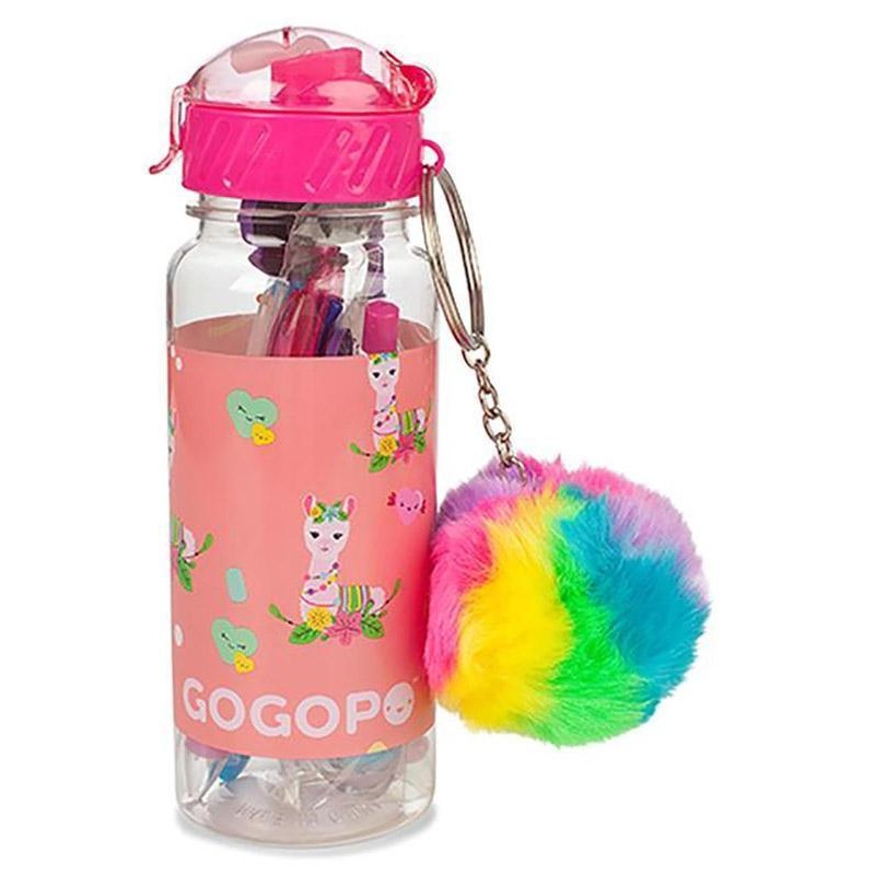 GOGOPO Llama Bottle With Stationery