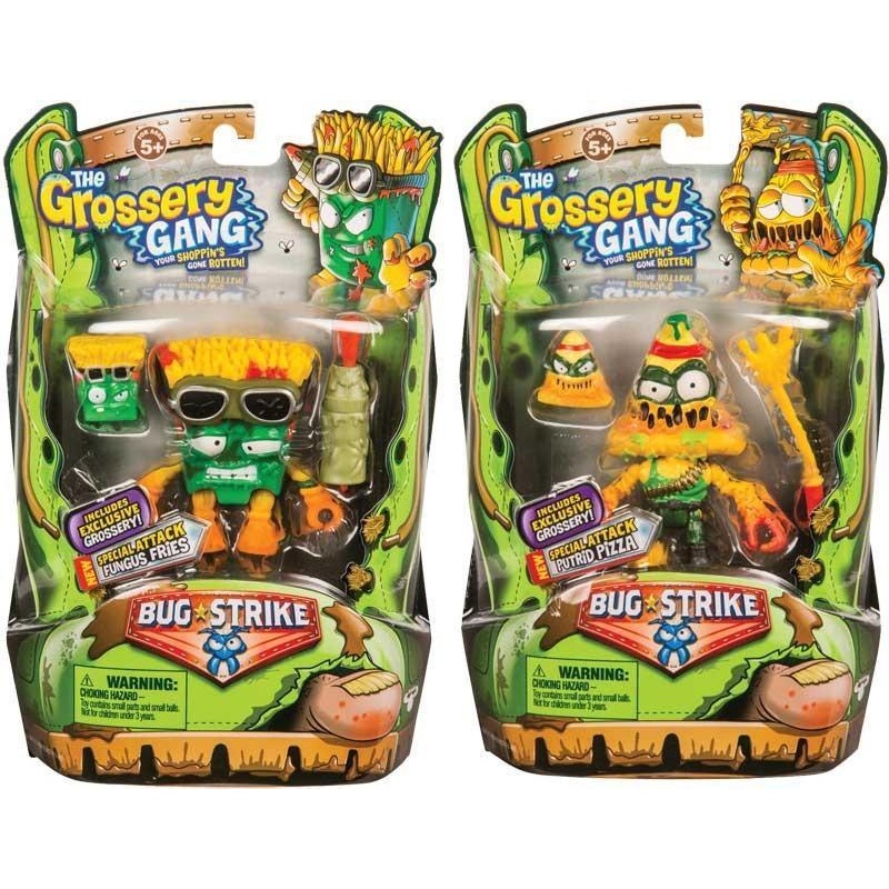 Grossery Gang Action Figures Series 4 Bug Strike – Assortment