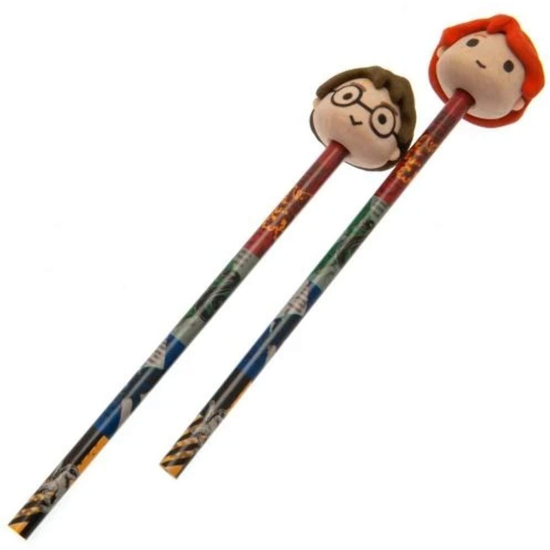 Harry Potter Pencils with Eraser Topper 2-Packs