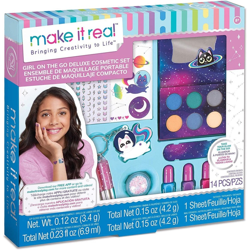 Make It Real Girl-on-The-Go Cosmetic Set