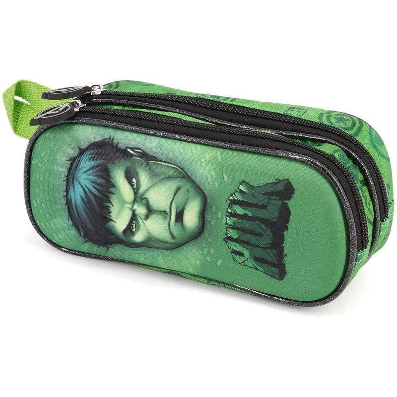 Marvel Hulk 3D Double Pencil Case