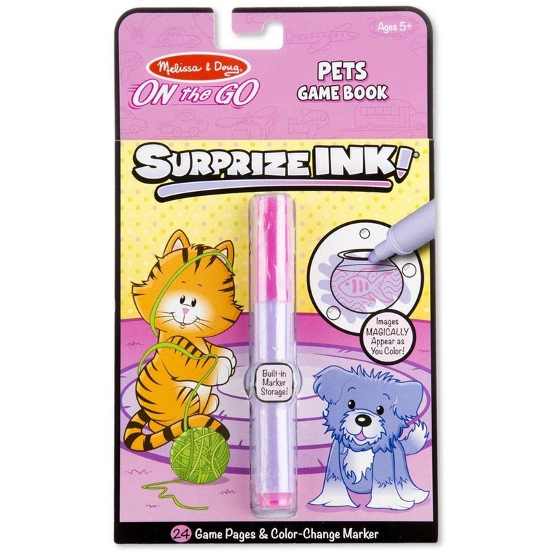 Melissa & Doug 15287 Surprise Ink. On The Go – Pets Game Book