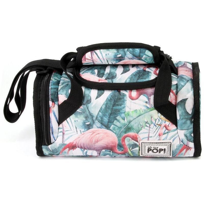 Oh My Pop Tropical Flamingo Lunch Bag