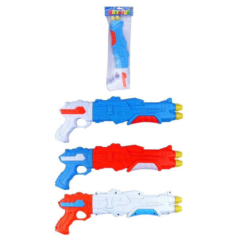 Outdoor Water Splash Gun Space Pump 40cm – 3 Colours Assorted
