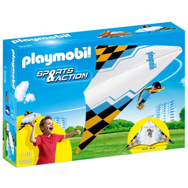 Playmobil 9206 Outdoor Action Hang Glider – Yellow