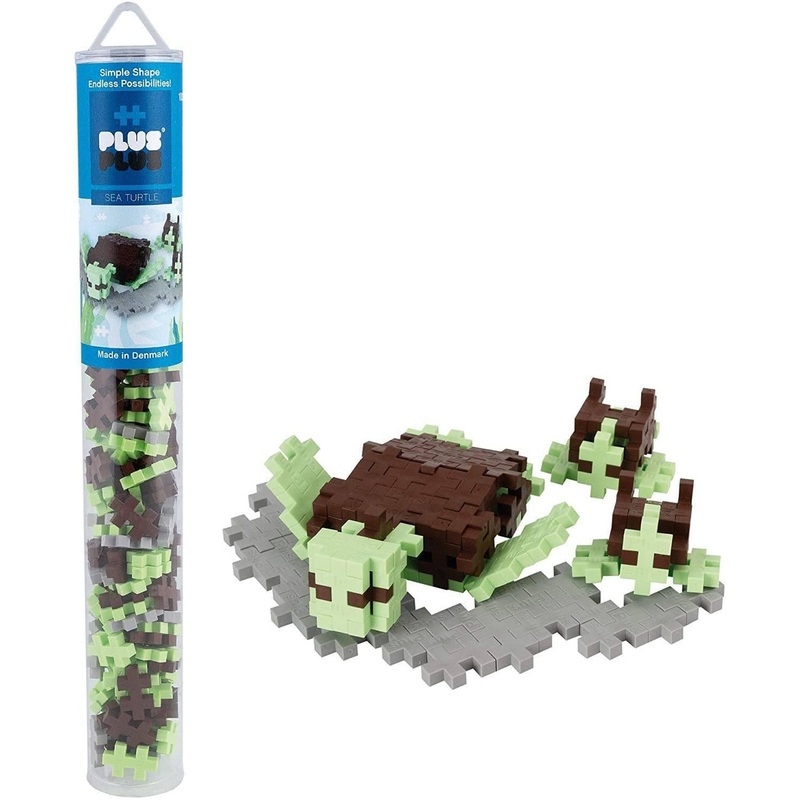 PLUS-PLUS Building Blocks Tube 100 Assorted Pieces