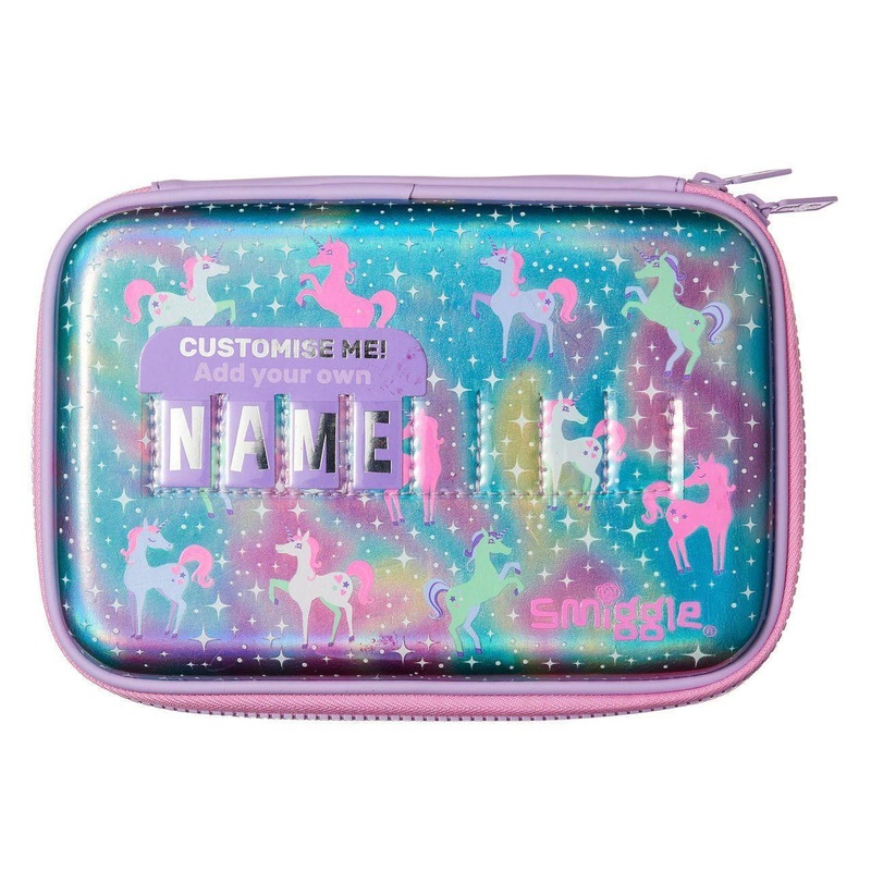 SMIGGLE Craze Id Hardtop Pencil Case – Colour Mix