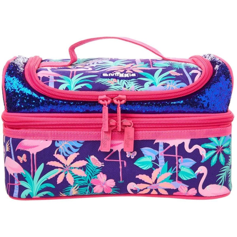 SMIGGLE Paradise Double Decker Lunchbox – Purple
