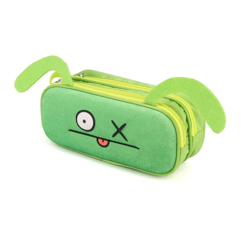 Ugly Dolls Ox 3D Double Pencil Case 22cm – Lime Green