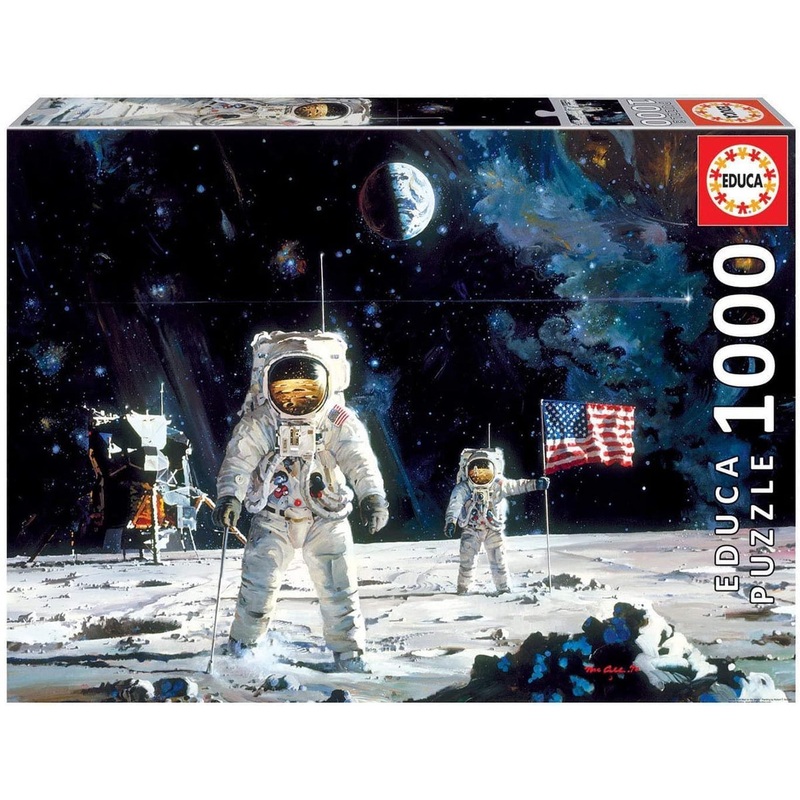 First Men On The Moon 1000 Puzzle