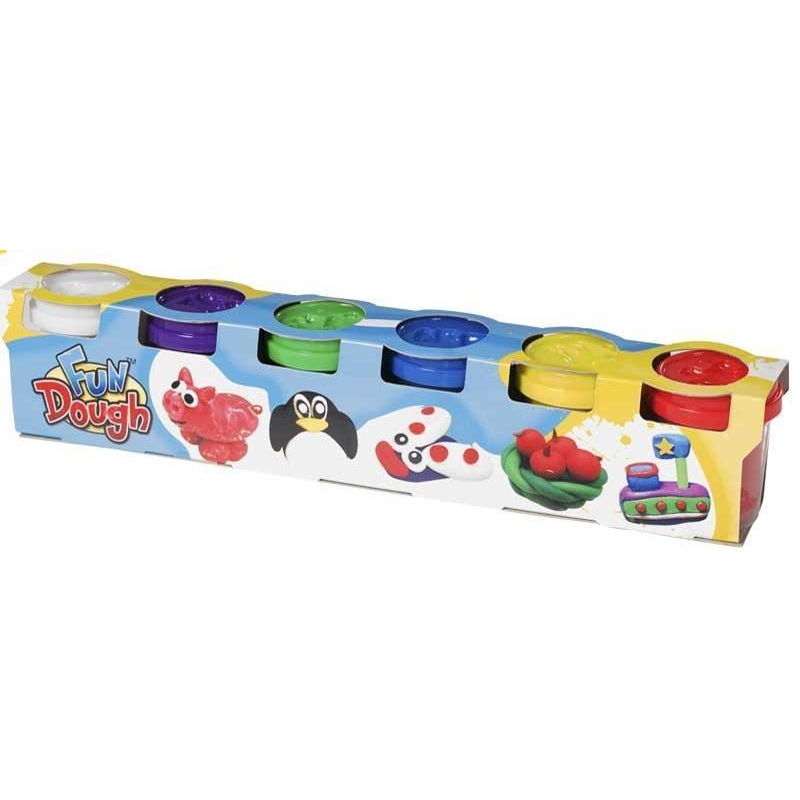 Fun Dough Playdoh 6 Pack