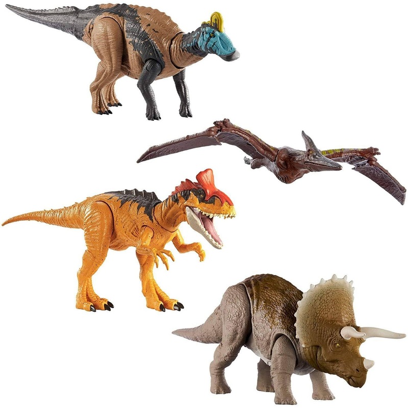 Jurassic World Sound Strike Dinosaur Action Figures – Assorted