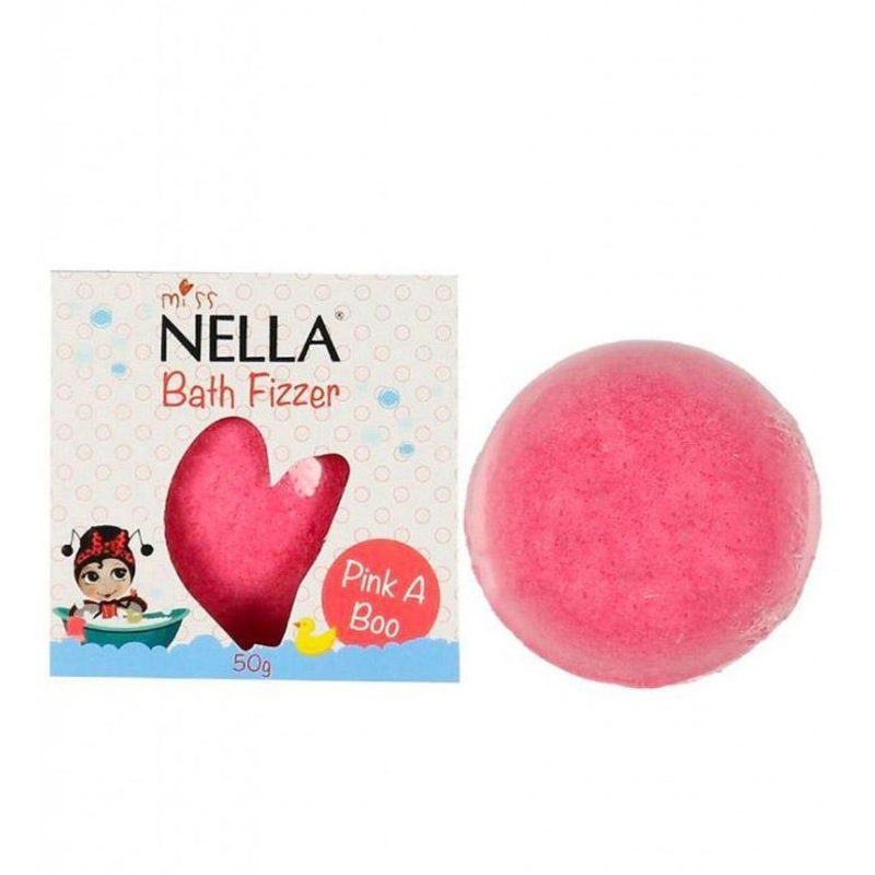 Miss Nella Pink A Boo Bath Fizzer 50g