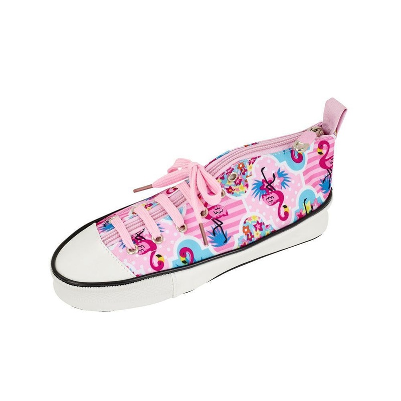 Moos Flamingo Sports Shoe Pencil Case – Pink