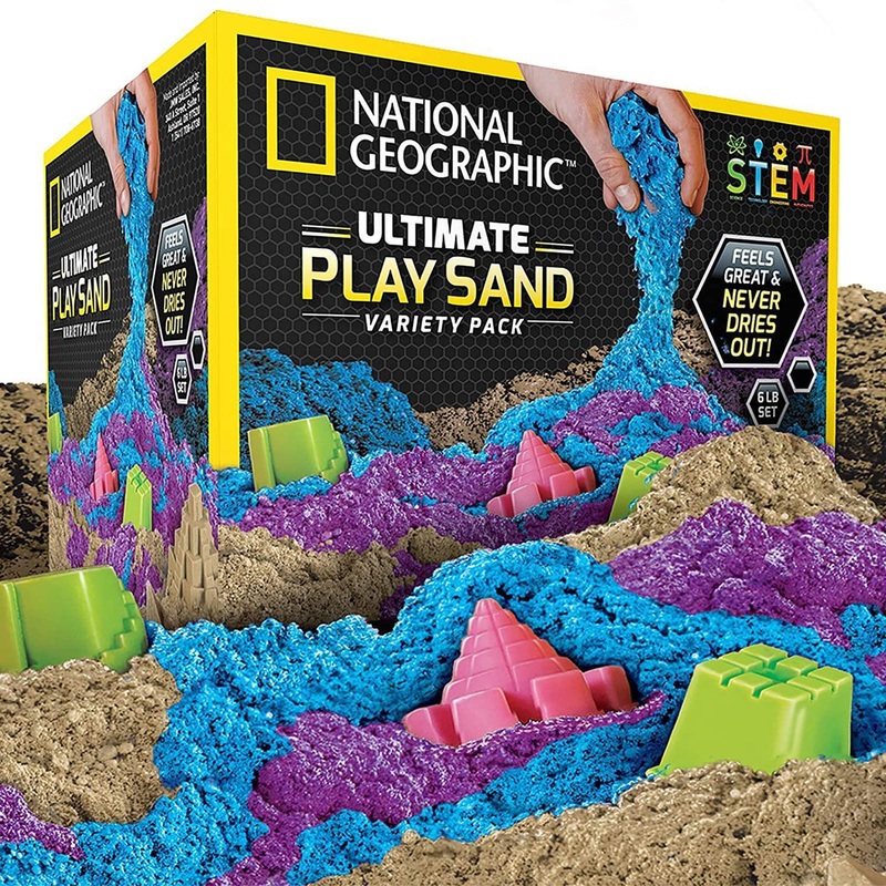 National Geographic Play Sand – Assorted Colours