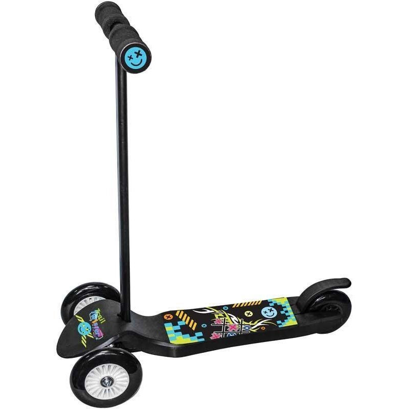 Ozbozz Trail Twist Junior Boys Scooter – Black