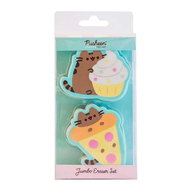 Pusheen Set of 2 Erasers – Foodie Collection