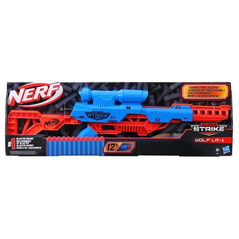 Wolf LR-1 Nerf Alpha Strike Toy Blaster
