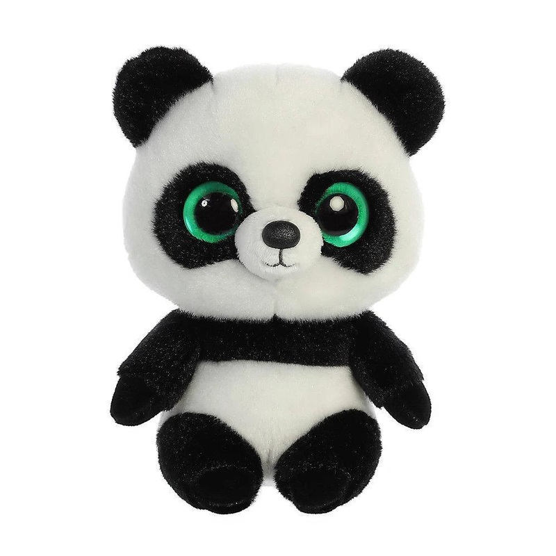 YOOHOO 61135 Ring Panda 20cm Soft Toy – Black/White