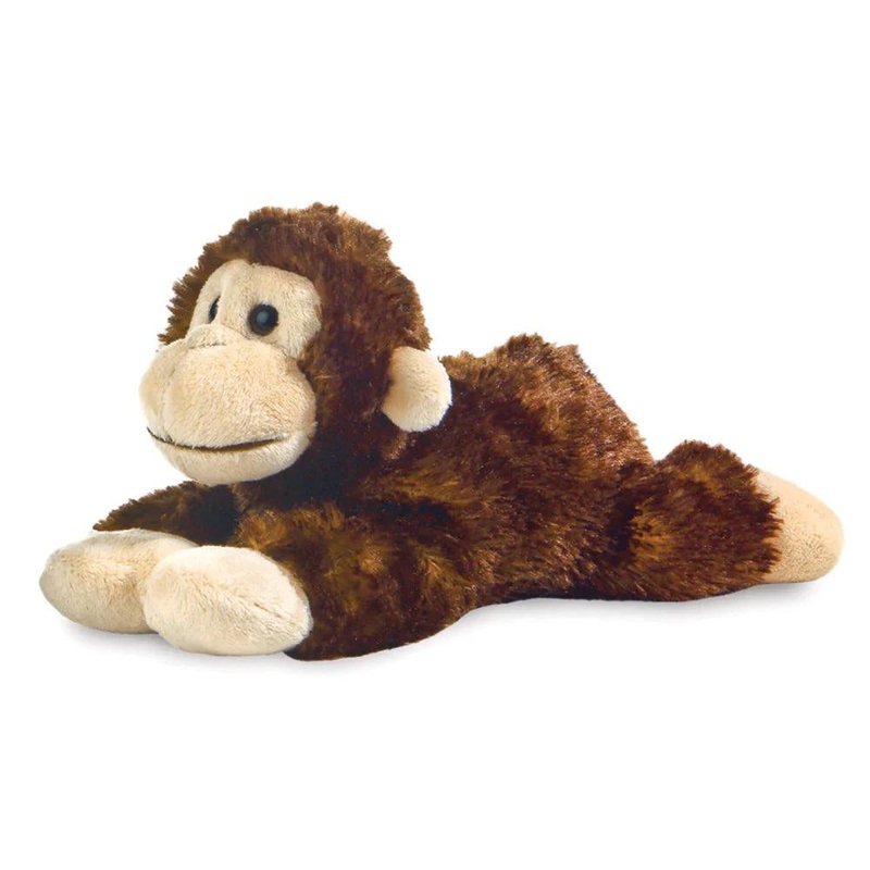 AURORA 12755 Mini Flopsie Cheki Chimp 8-Inch Soft Toy