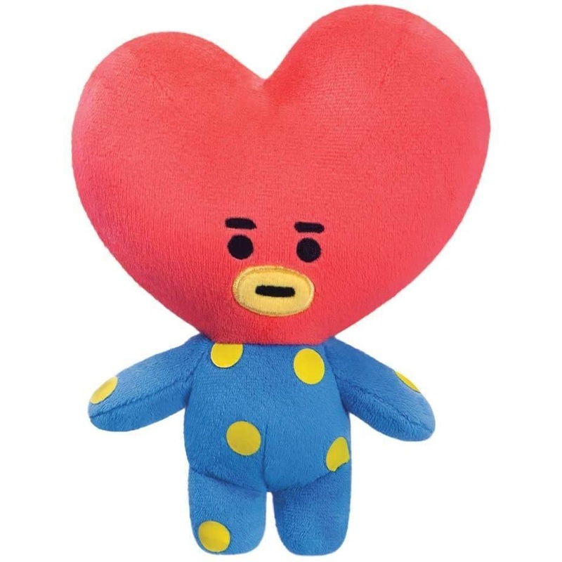 AURORA BT21 Official Merchandise. TATA Soft Toy. Small. 61327. Blue an