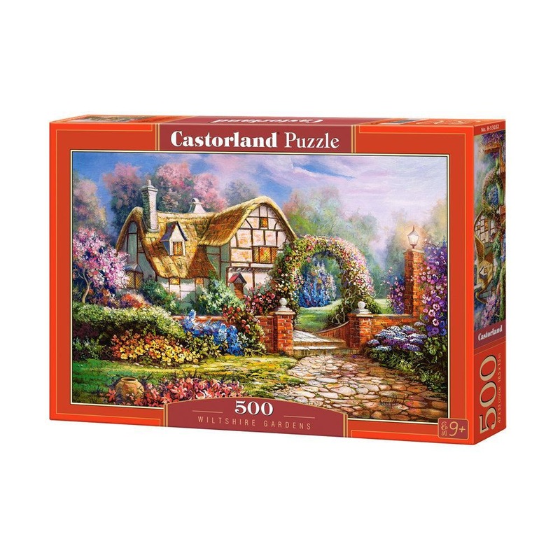 Castorland 500 Piece Jigsaw Puzzle – Wiltshire Gardens