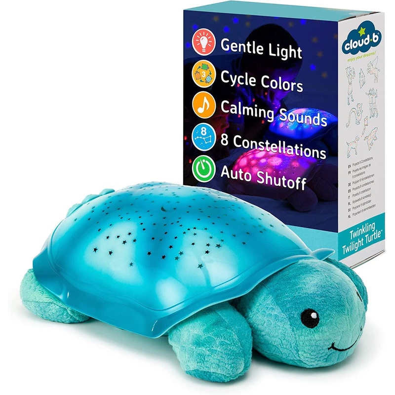Cloud b Twilight Turtle – Aqua Night Light