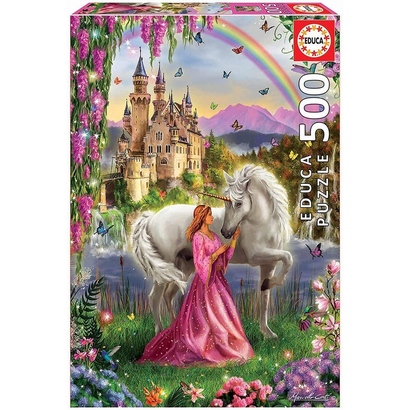 Fairy and Unicorn 500 Puzzle