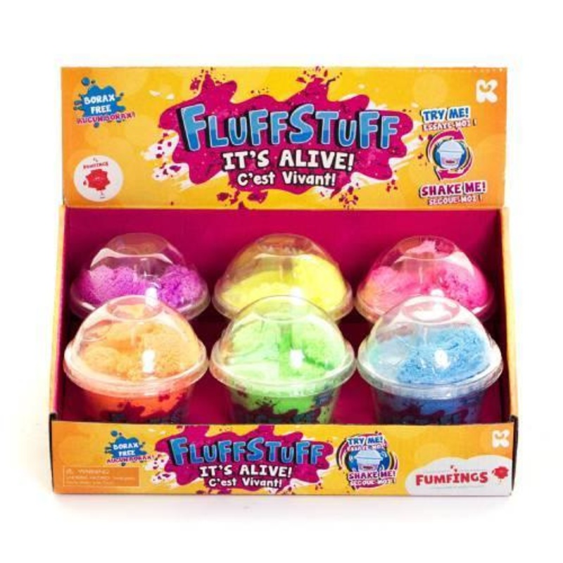 FLUFFSTUFF Fluffy Putty Large Pot – Assorted