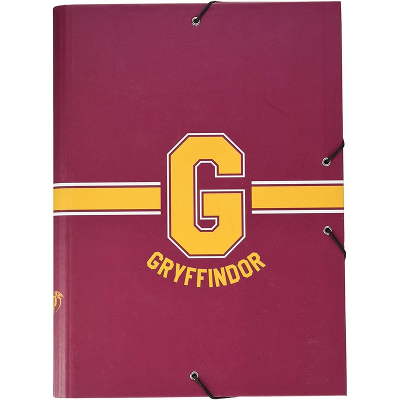 Harry Potter Gryffindor A4 Elasticated Folder