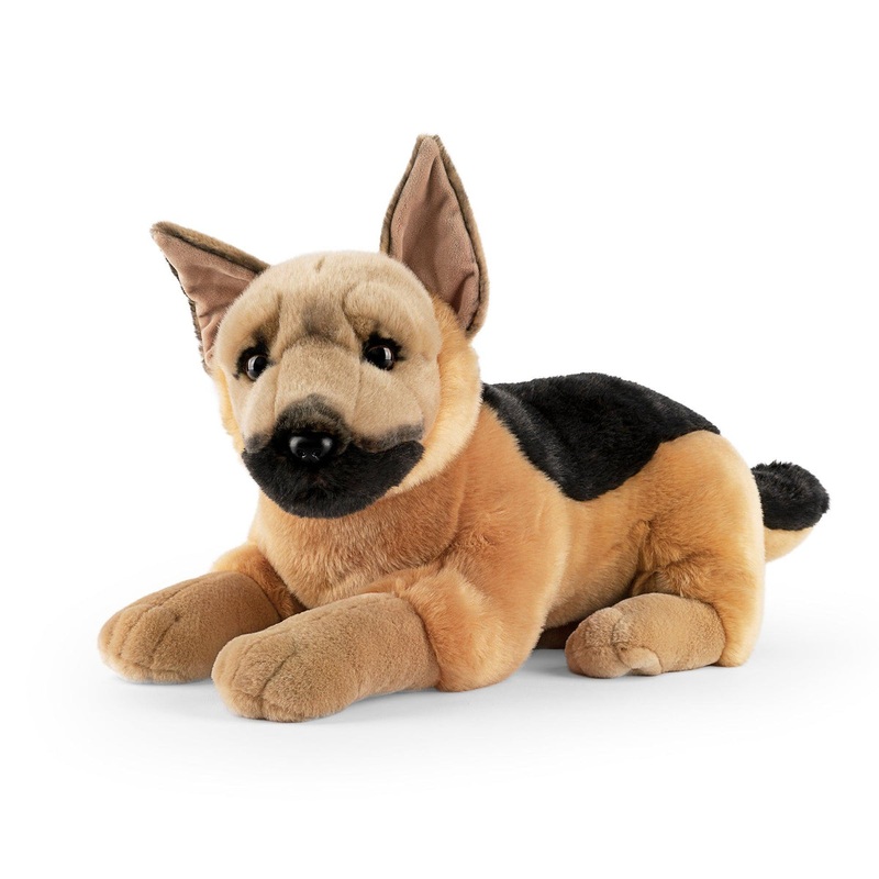 LIVING NATURE Giant German Shepherd Soft Toy 64cm