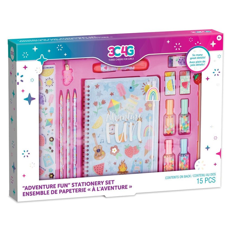 Make it Real 3C4G Adventure Fun Stationery Set