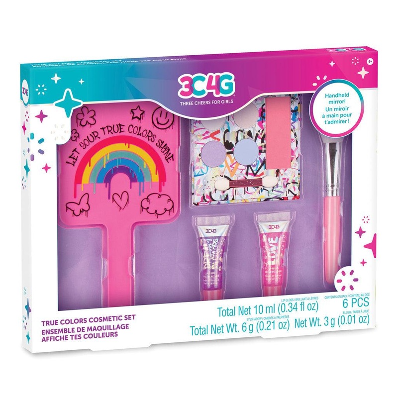 Make it Real 3C4G Graffiti Mirror and Makeup Set