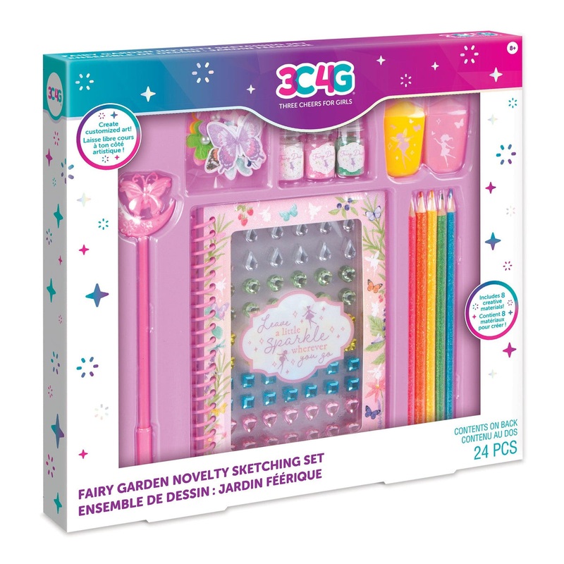 Make it Real Fairy Garden Novelty Sketching Set