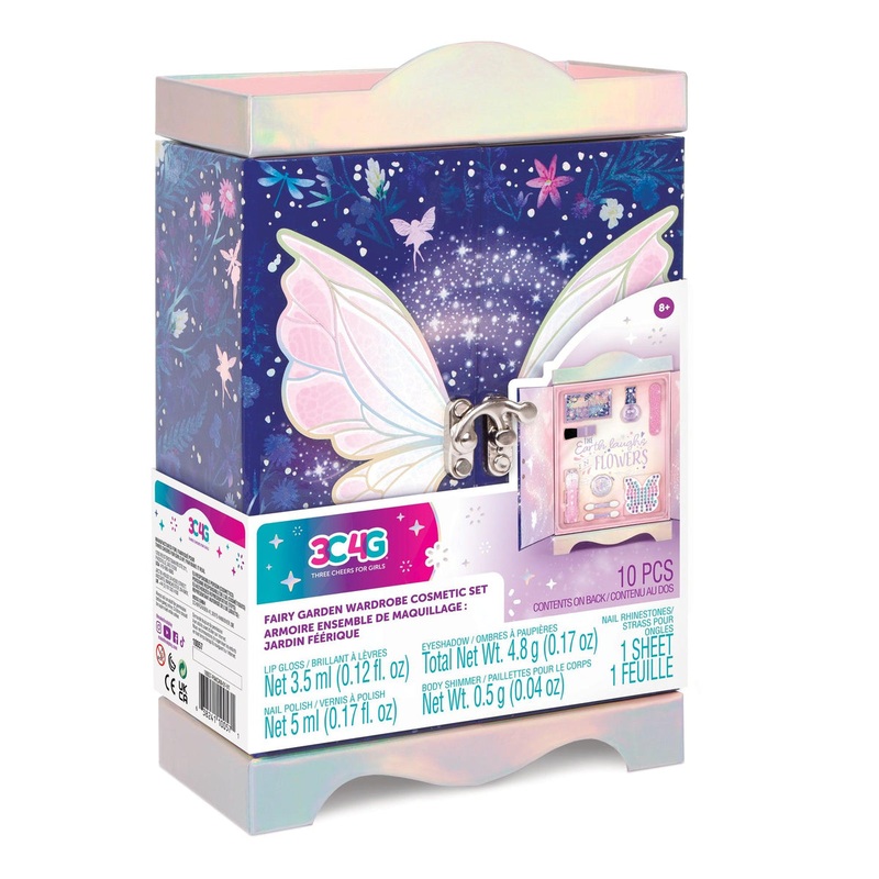 Make it Real Fairy Garden Wardrobe Cosmetic Set